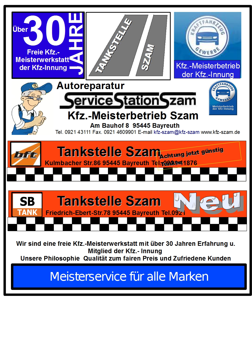 Kontakt - Anschrift - Telefon